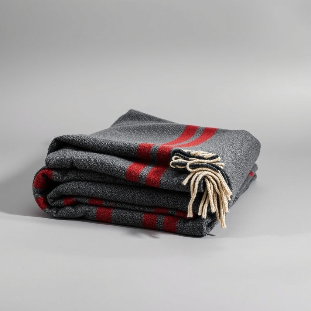 Wool camp blanket